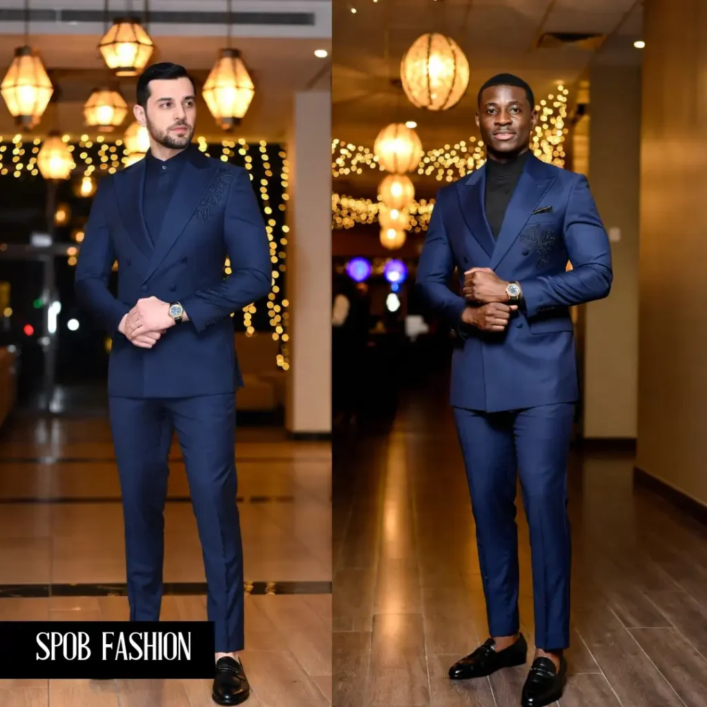The Kaftan with a Twist A well-fitted Kaftan in a heavy wool or polished cotton blend is a versatile wedding guest staple. Pair it with loafers (