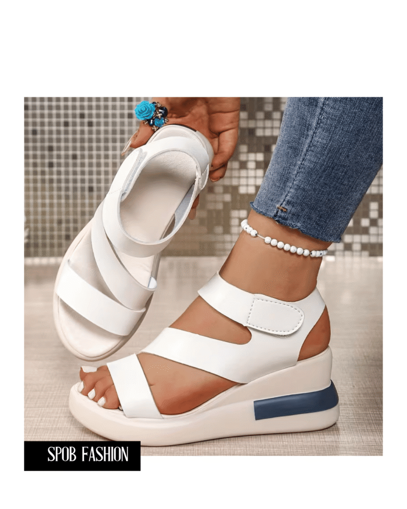 off-white wide-strap platform wedge sandals